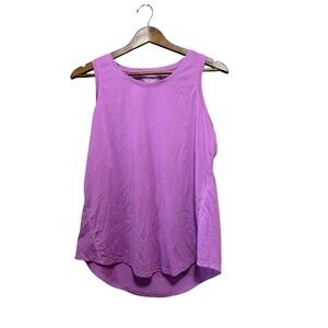 Tek‎ Gear Womens Tank Top Purple Sleeveless Athletic Workout Dry Tek L